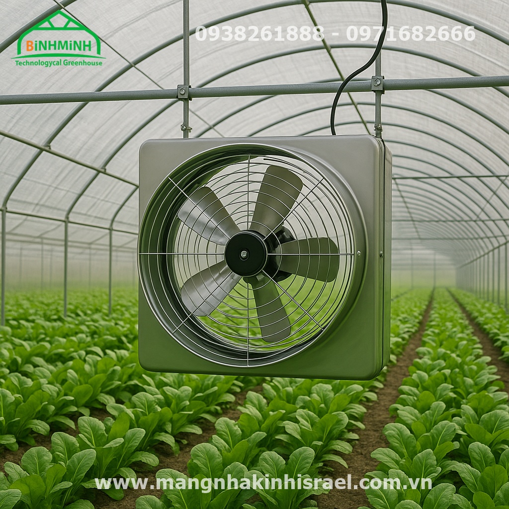 Quạt Đối Lưu Không Khí Màng Nhà Kính - Giải Pháp Tối Ưu Cho Nông Nghiệp Công Nghệ Cao